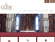 Tablet Screenshot of ccfm.net